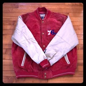 Hardwood Classic Philadelphia 76ers Varsity Jacket